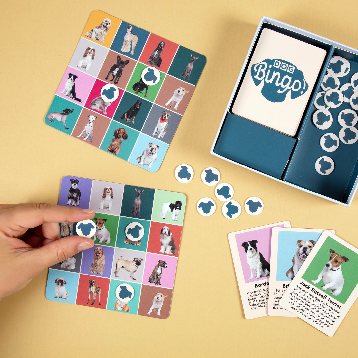Kikkerland Kobe Dog Bingo Game