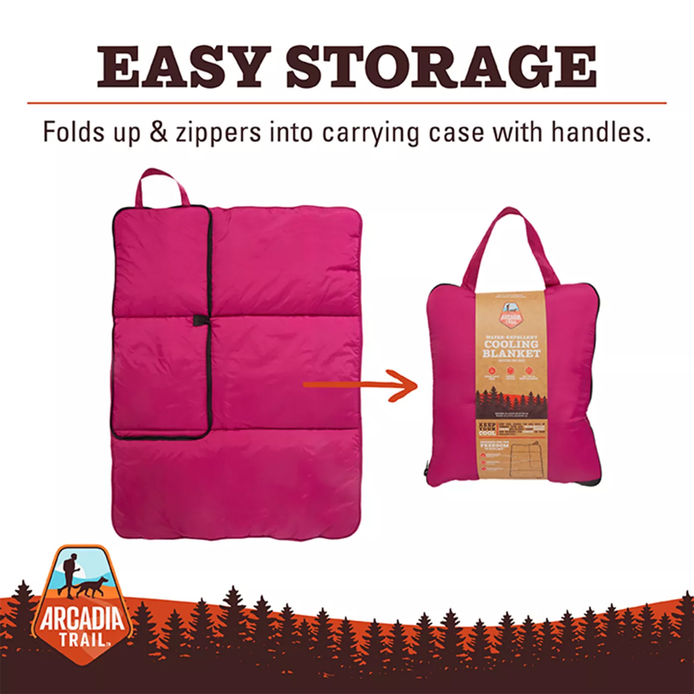 Arcadia Trail Soğutucu Köpek Matı & Taşınabilir Yatak (Cooling Blanket)
