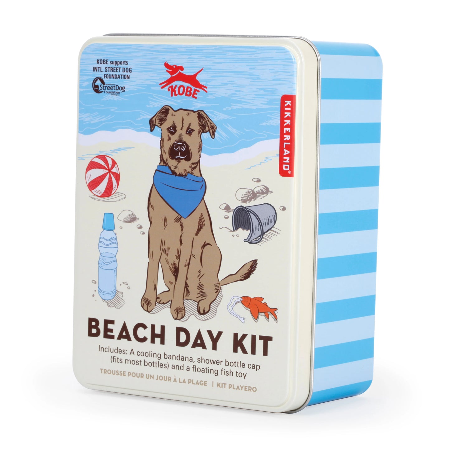 Kikkerland Kobe Dog Beach Day Kit