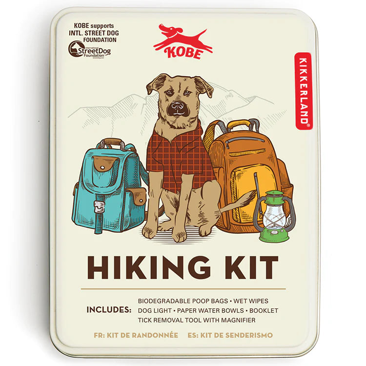 Kikkerland Kobe Dog Camping Kit