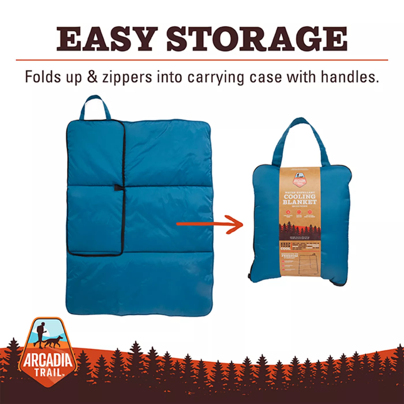 Arcadia Trail Soğutucu Köpek Matı & Taşınabilir Yatak (Cooling Blanket)