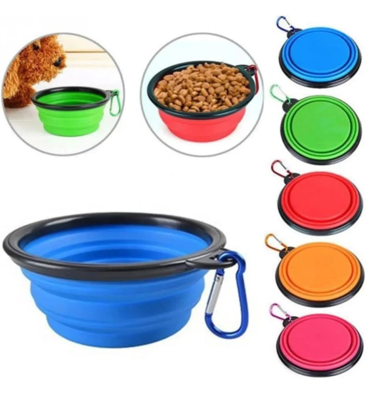 Foldable Water and Food Containers