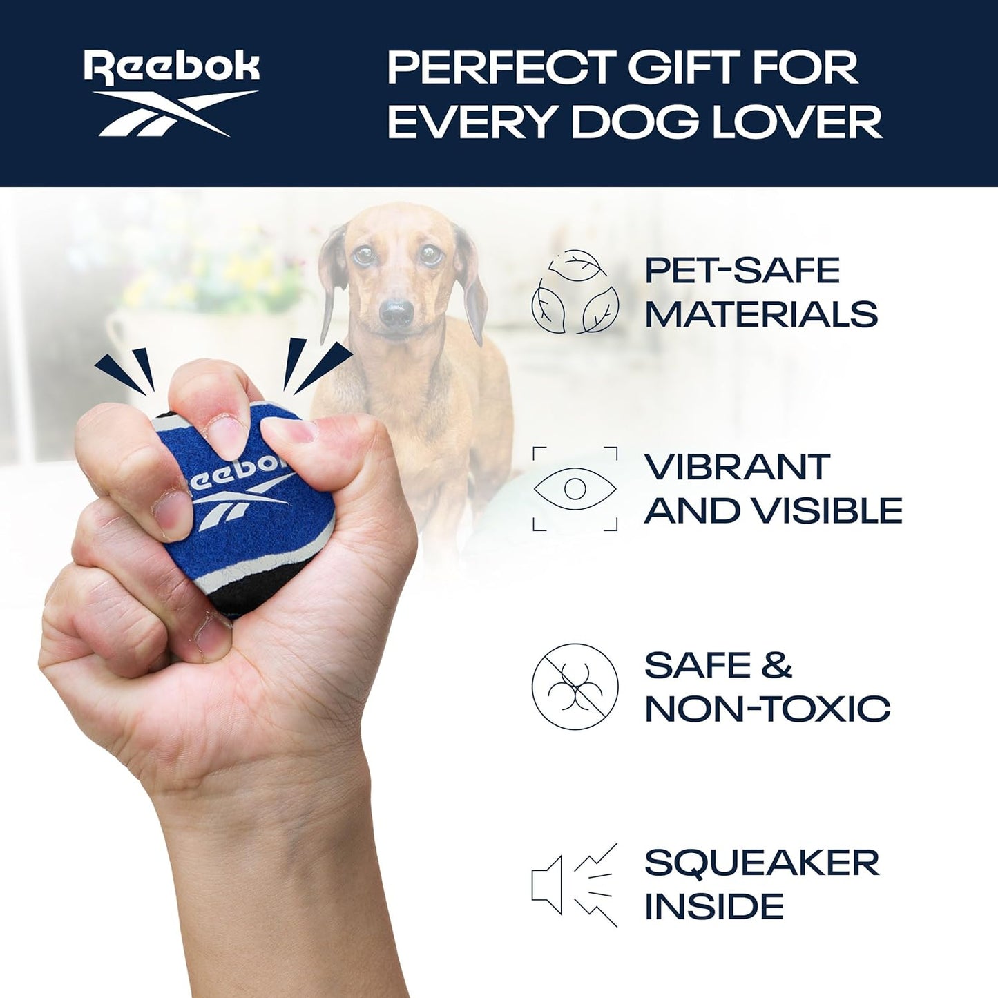 Reebok Köpek Tenis Topu 3lü