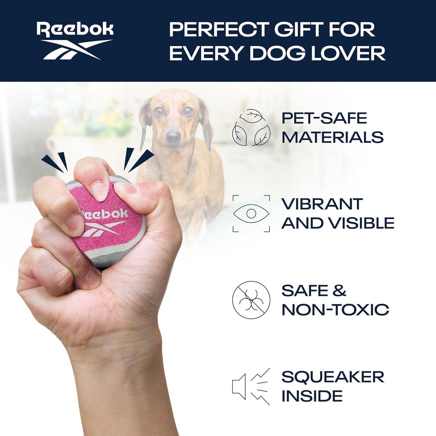 Reebok Köpek Tenis Topu 3lü