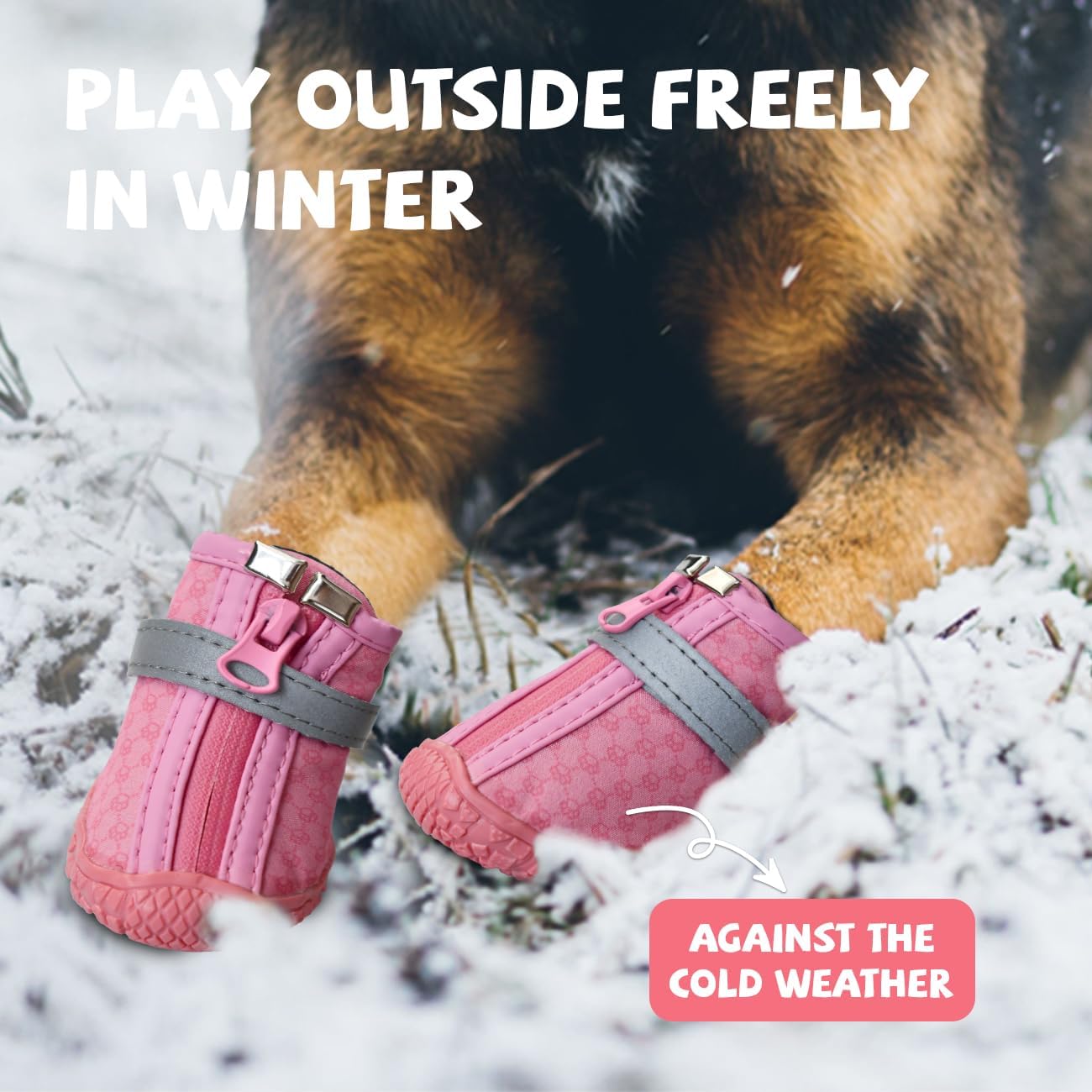 Köpek Ayakkabısı Pembe