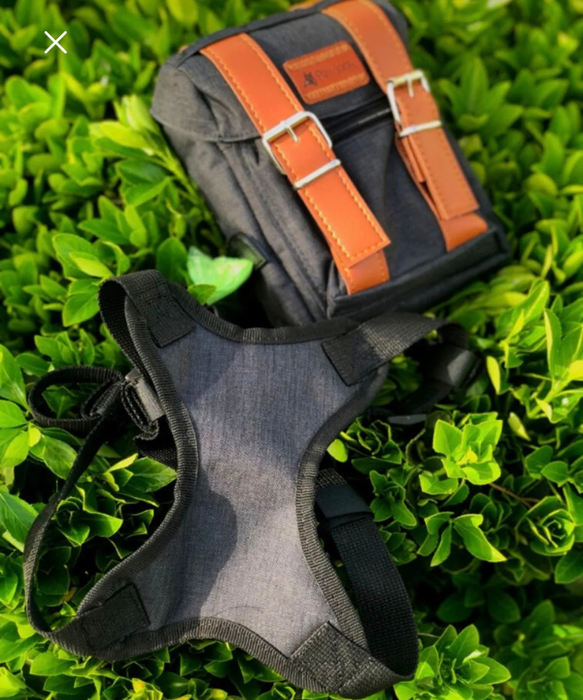 Pawlook Dog Harness Backpack Bond Series