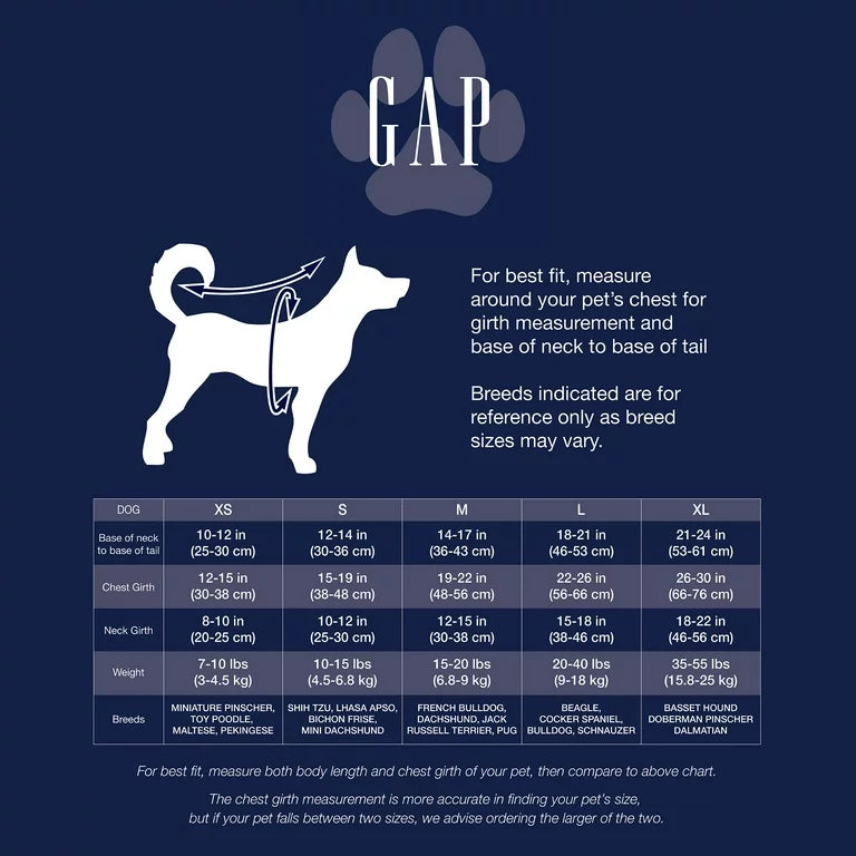 GAP Dog Striped Dress