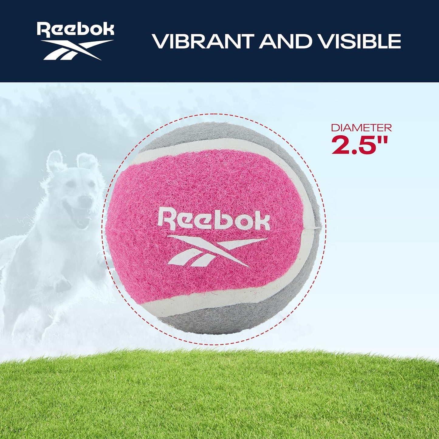 Reebok Köpek Tenis Topu 3lü
