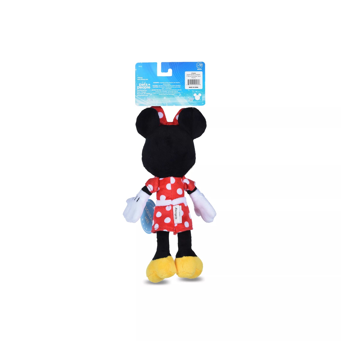 Disney Lisanslı Minnie ve Mickie Peluş Köpek Oyuncağı