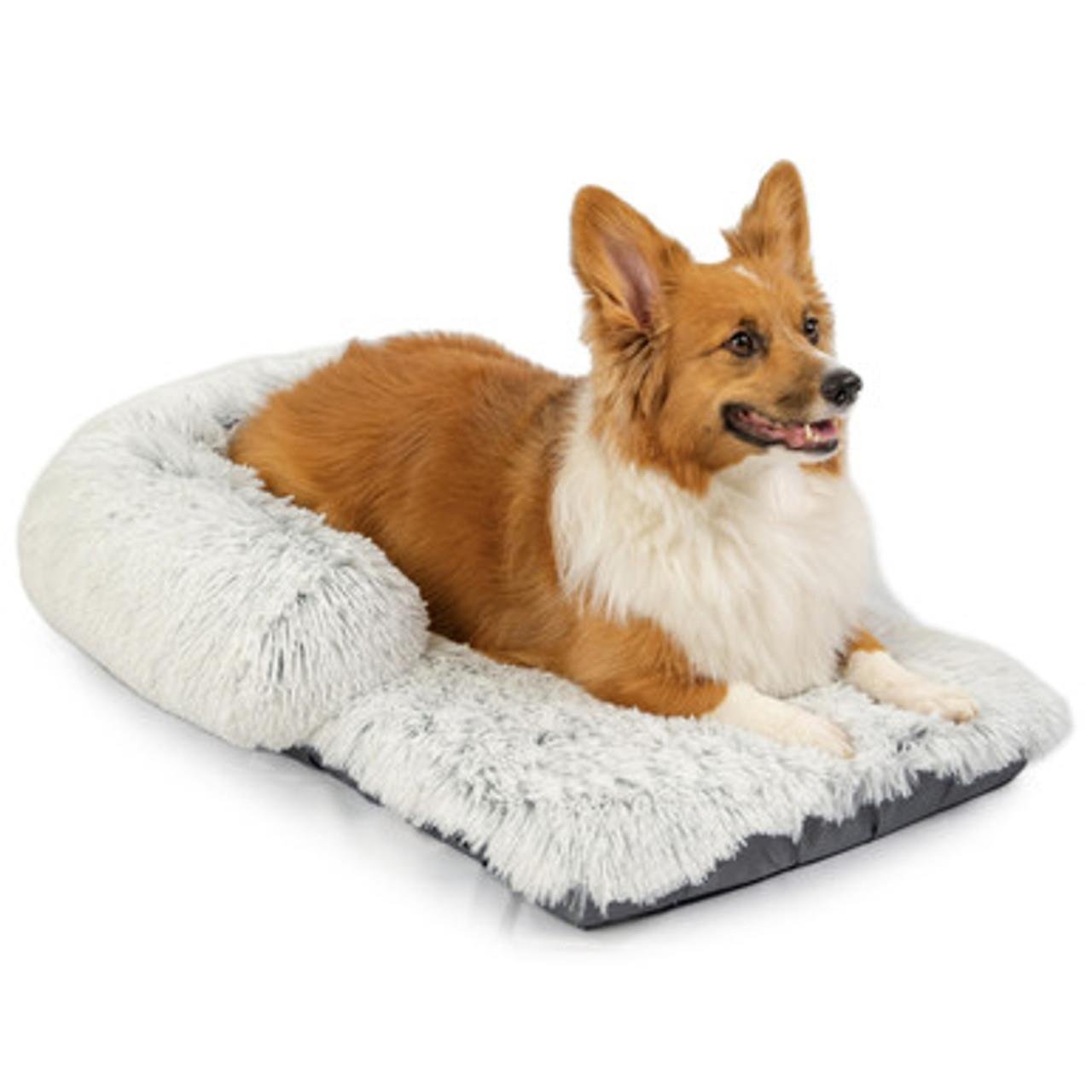 Crate Mat Destekli & Puf Köpek Yatağı
