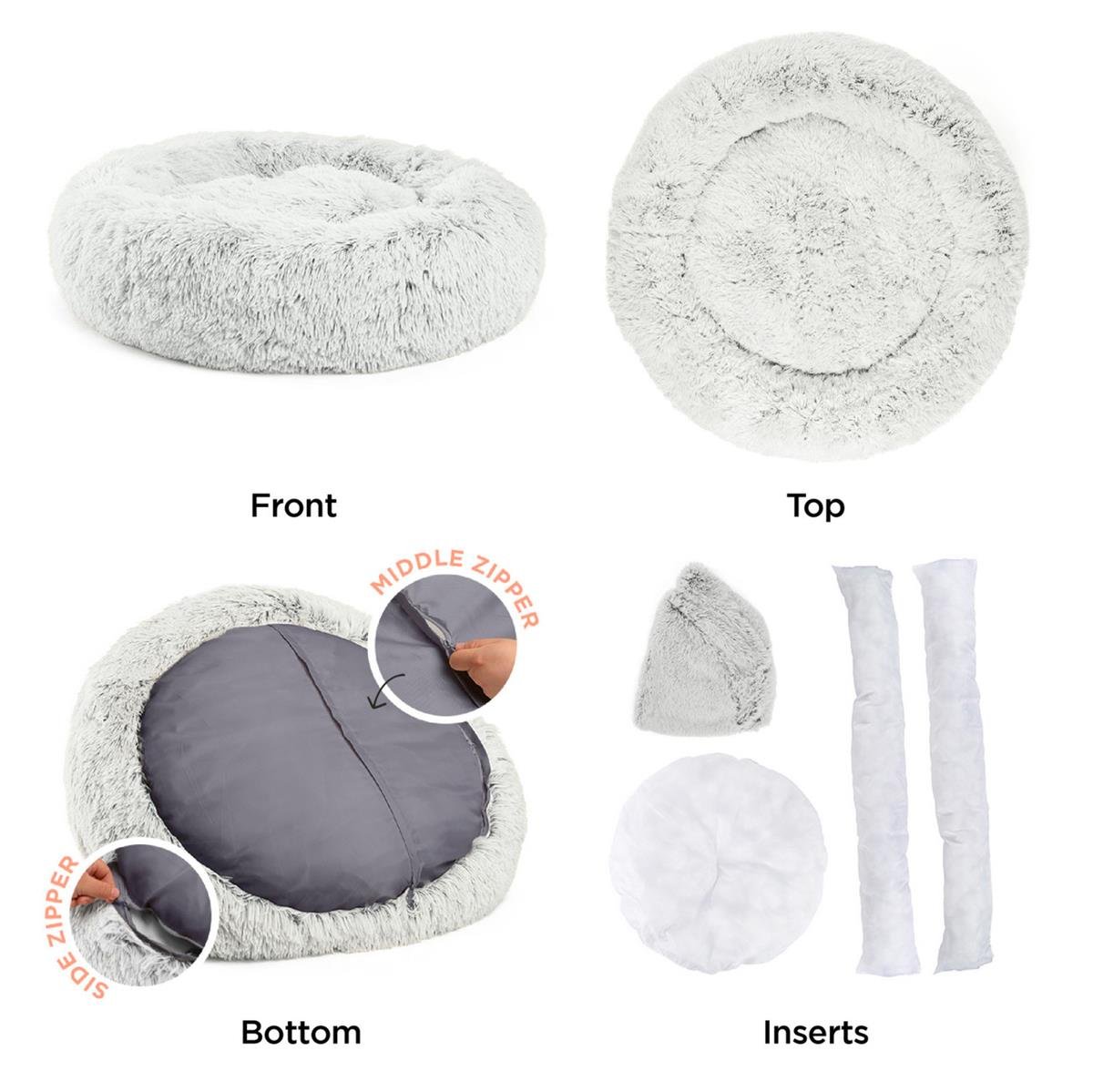 Donut Shag Frost Köpek Yatağı