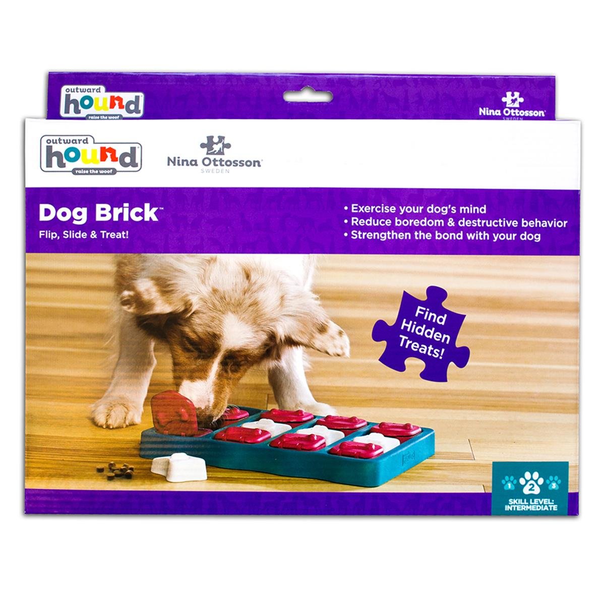 Outward Hound X Nina Ottosson Dog Smart Interactive Treat Puzzle Köpek Oyuncağı