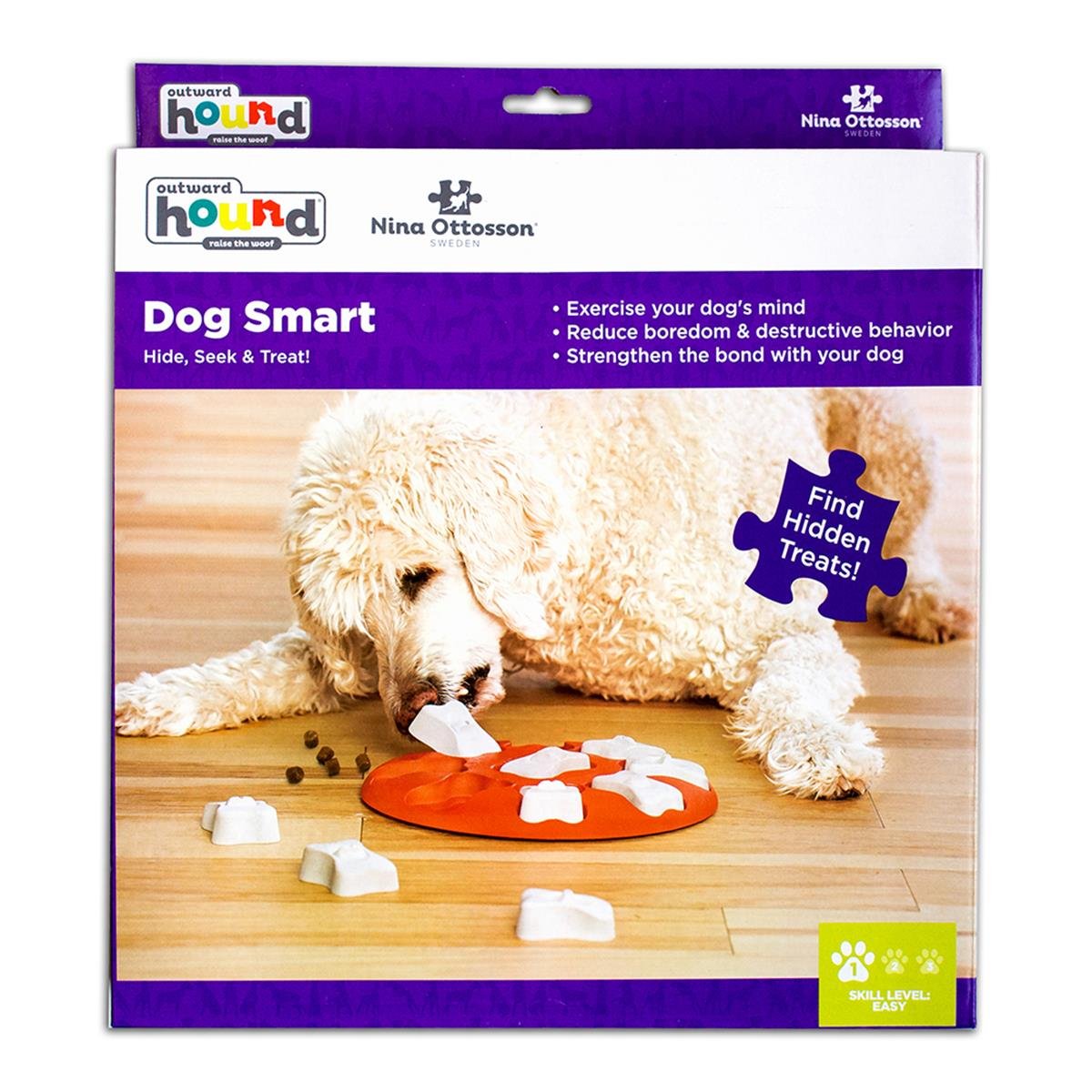 Outward Hound X Nina Ottosson Dog Smart Interactive Treat Puzzle Köpek Oyuncağı
