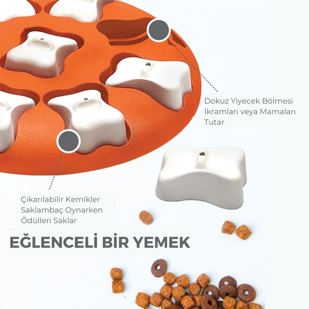 Outward Hound X Nina Ottosson Dog Smart Interactive Treat Puzzle Köpek Oyuncağı