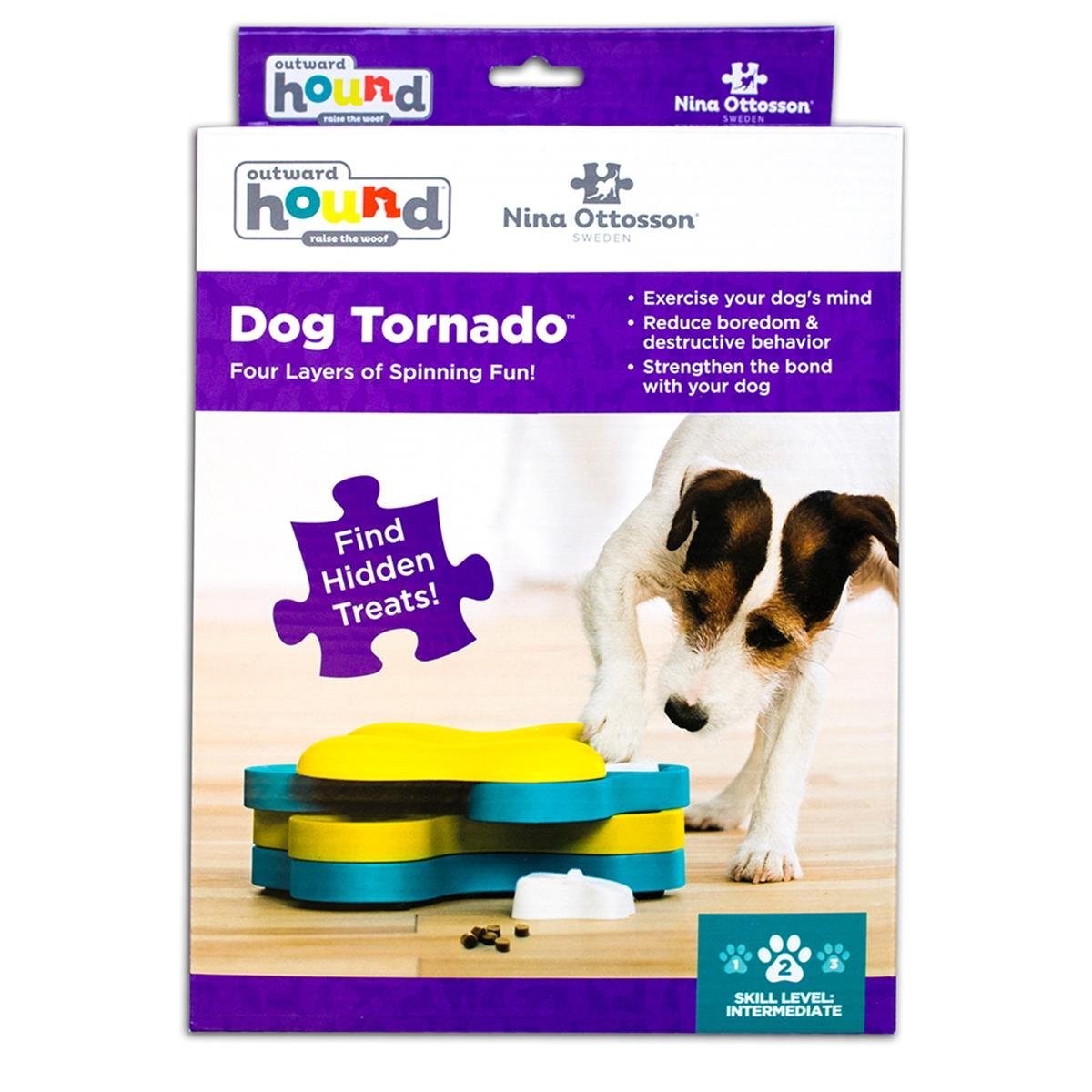 Outward Hound Dog Tornado Interactive Treat Puzzle Köpek Oyuncağı