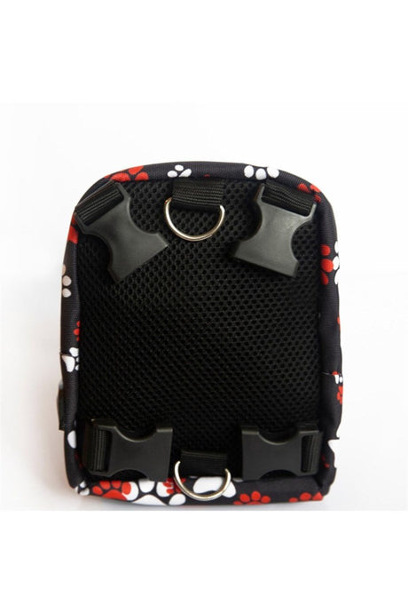 Pawlook Dog Harness Collar Backpack Patterned