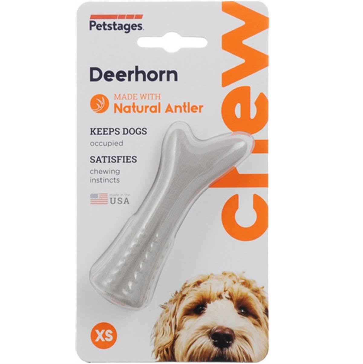 Petstages Deerhorn Antler Alternative Dog Chew Toy Köpek Çiğneme Oyuncağı