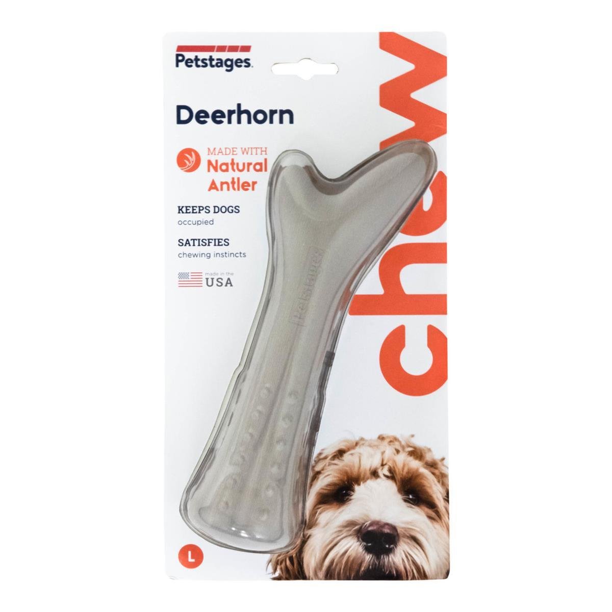 Petstages Deerhorn Antler Alternative Dog Chew Toy Köpek Çiğneme Oyuncağı