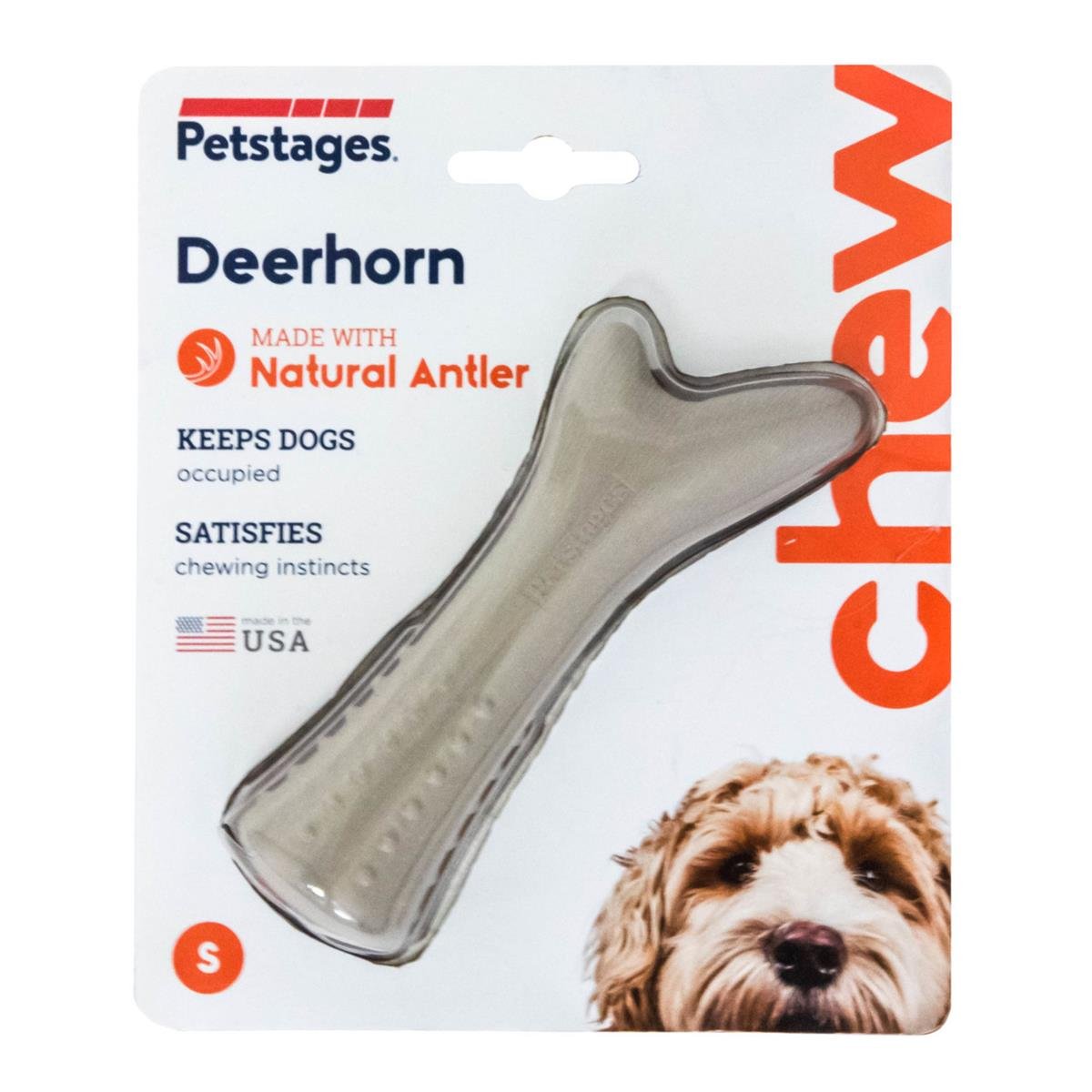 Petstages Deerhorn Antler Alternative Dog Chew Toy Köpek Çiğneme Oyuncağı