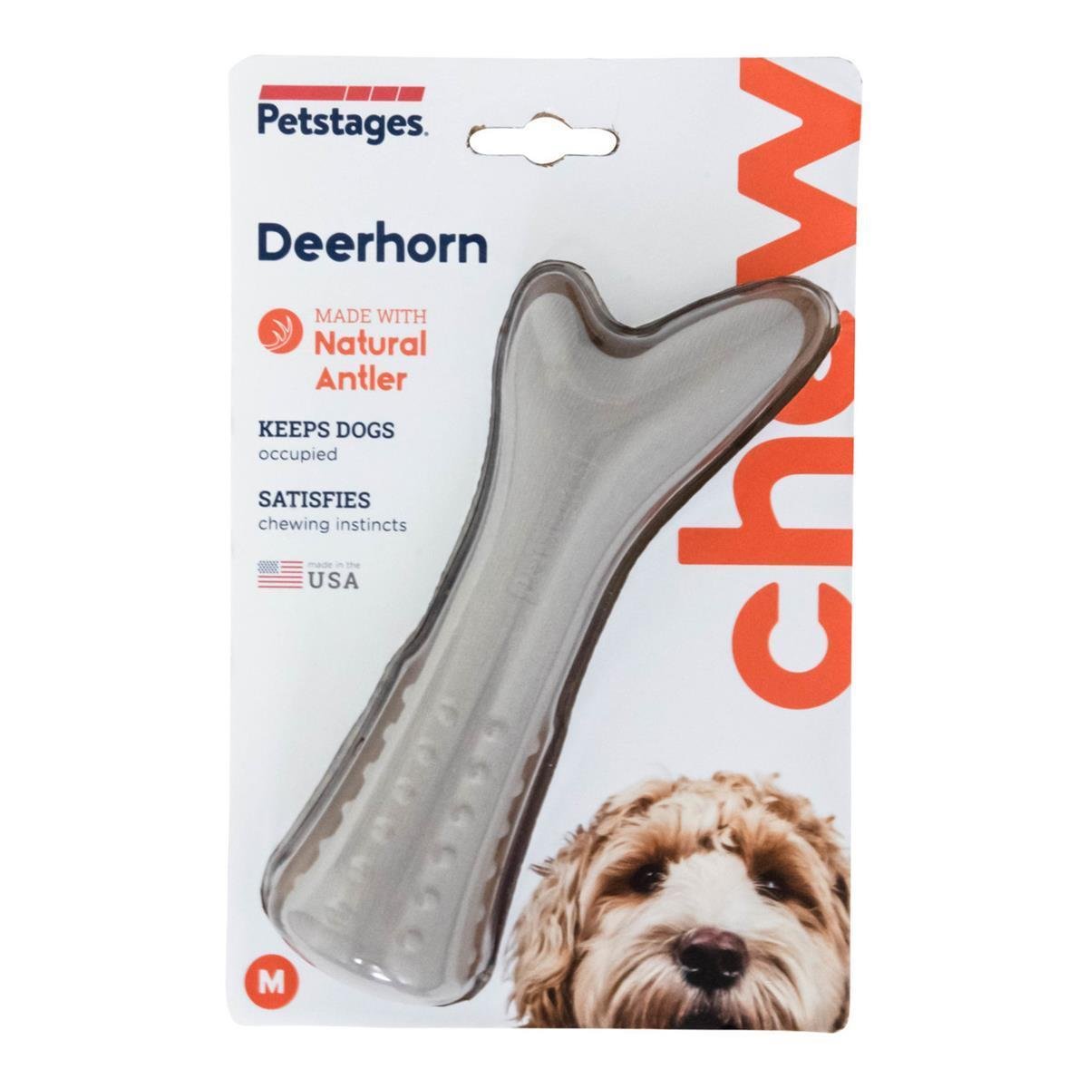 Petstages Deerhorn Antler Alternative Dog Chew Toy Köpek Çiğneme Oyuncağı