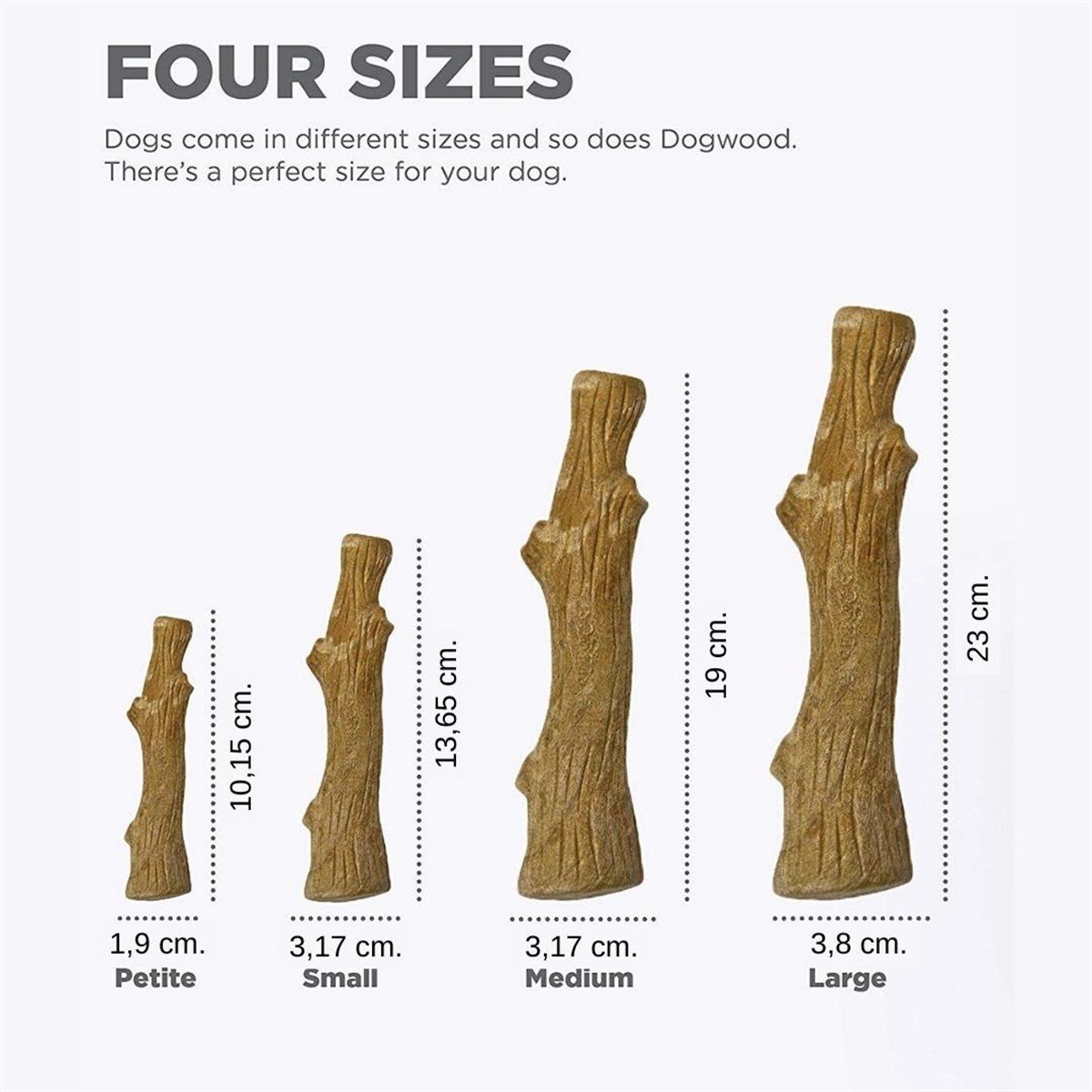 Petstages Durable Stick Papaya Ağacından Bitmeyen Köpek Kemiği