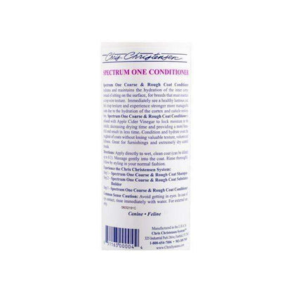 Chris Christensen Systems Spectrum one Coarse &amp; Rough Coat 473 ml Conditioner