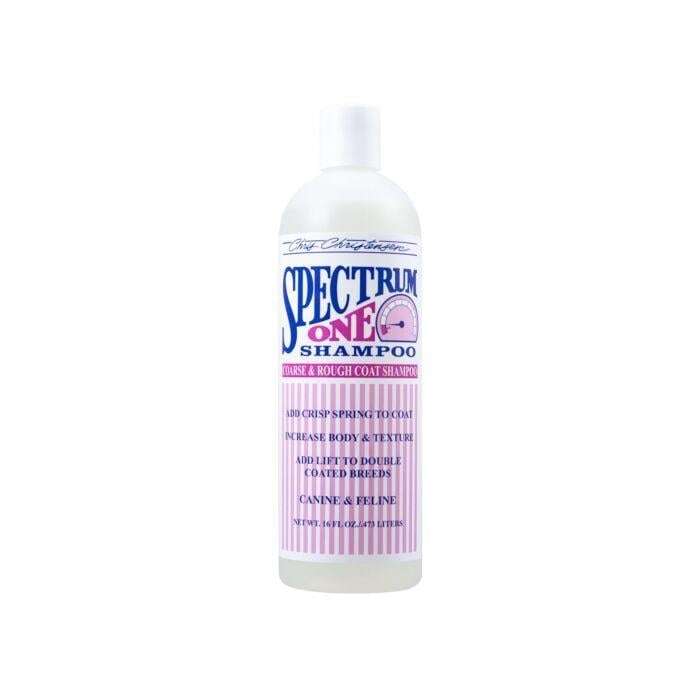 Chris Christensen Systems Spectrum one Coarse &amp; Rough Coat Shampoo 473 ml