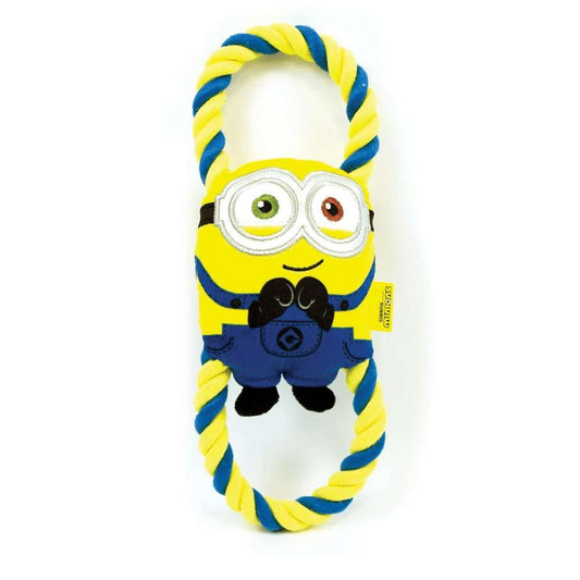 Minion® Lisanslı Double Tug Köpek Çekiştirme Oyuncakları - Küçük Boy 28 cm (Bob,Stuart,Kevin)