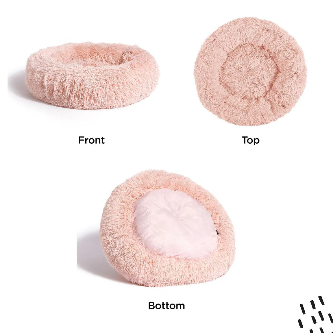 Donut Shag Frost Köpek Yatağı