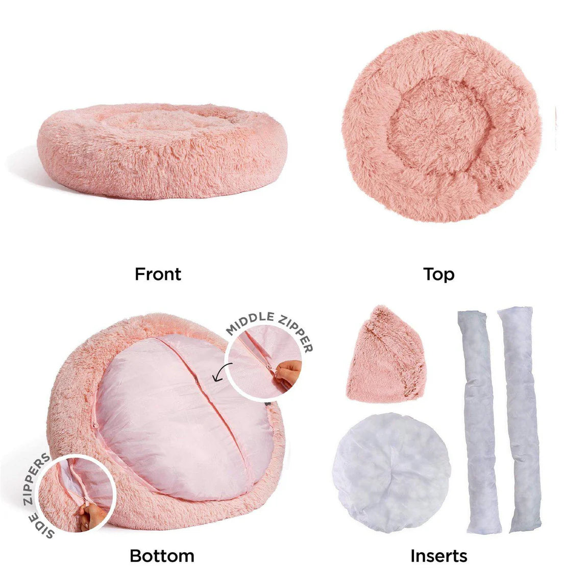 Donut Shag Frost Köpek Yatağı