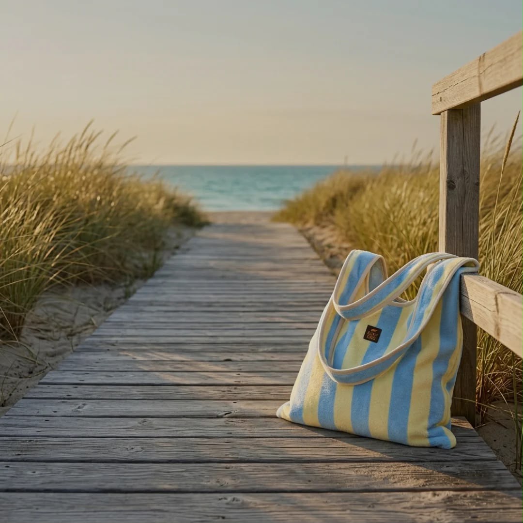 Soft Rituals | Daily Tote | Günlük Kullanım & Plaj için Tote Çanta