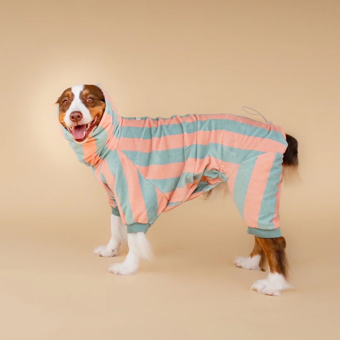 Soft Rituals | Drying Onesie | Köpekler İçin Tulum Bornoz