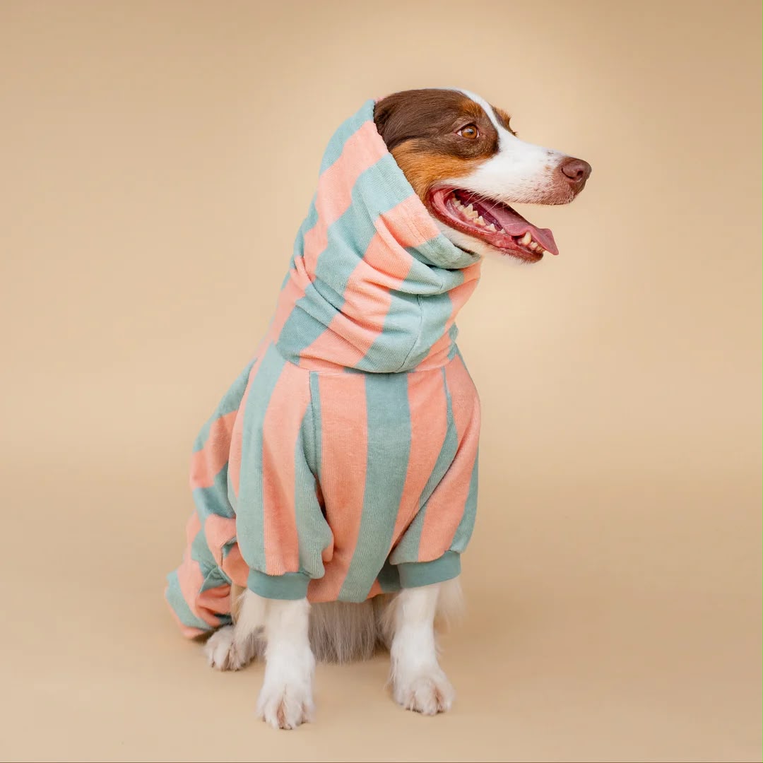 Soft Rituals | Drying Onesie | Köpekler İçin Tulum Bornoz