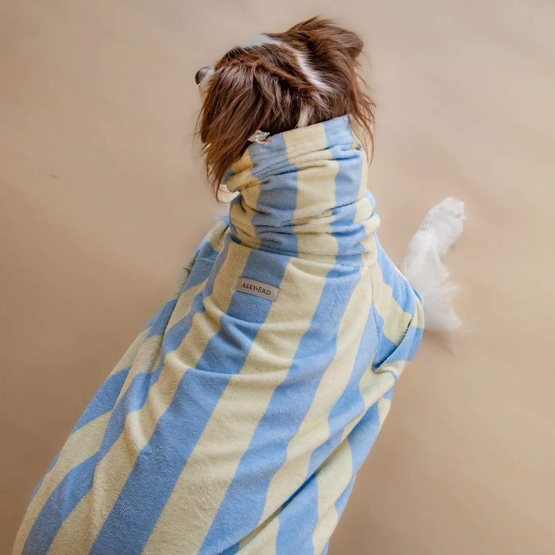 Soft Rituals | Drying Onesie | Köpekler İçin Tulum Bornoz