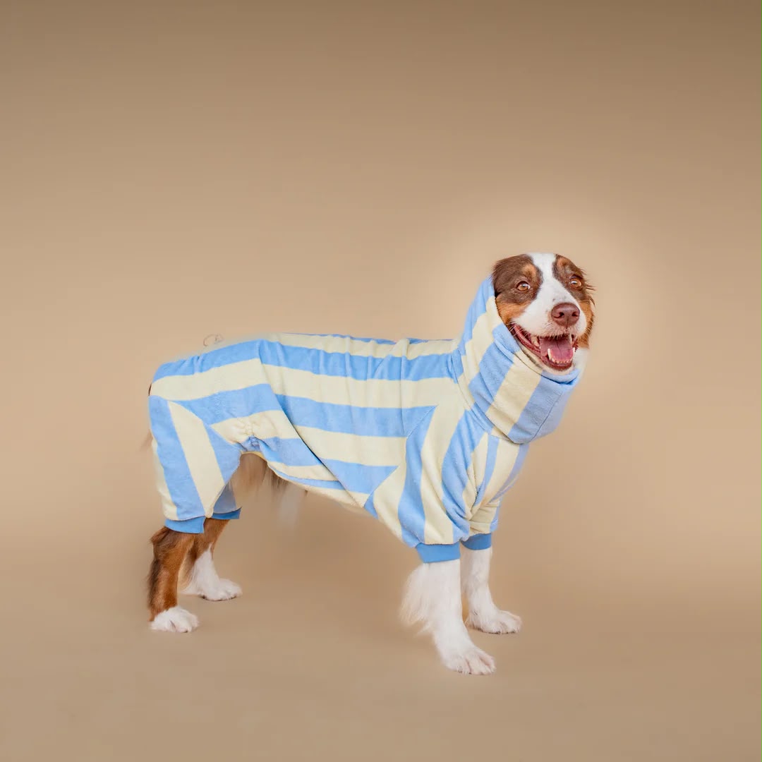 Soft Rituals | Drying Onesie | Köpekler İçin Tulum Bornoz