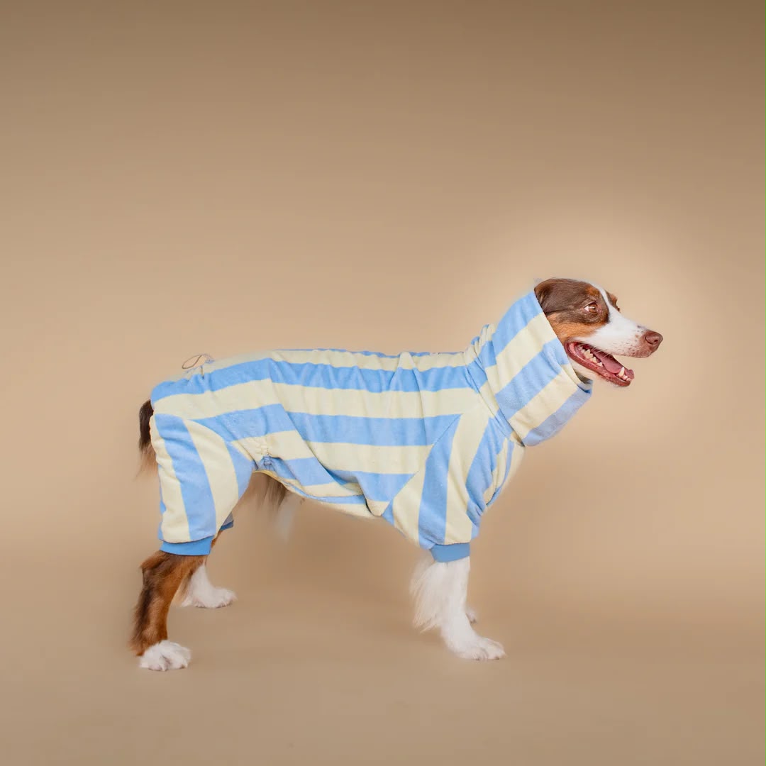 Soft Rituals | Drying Onesie | Köpekler İçin Tulum Bornoz