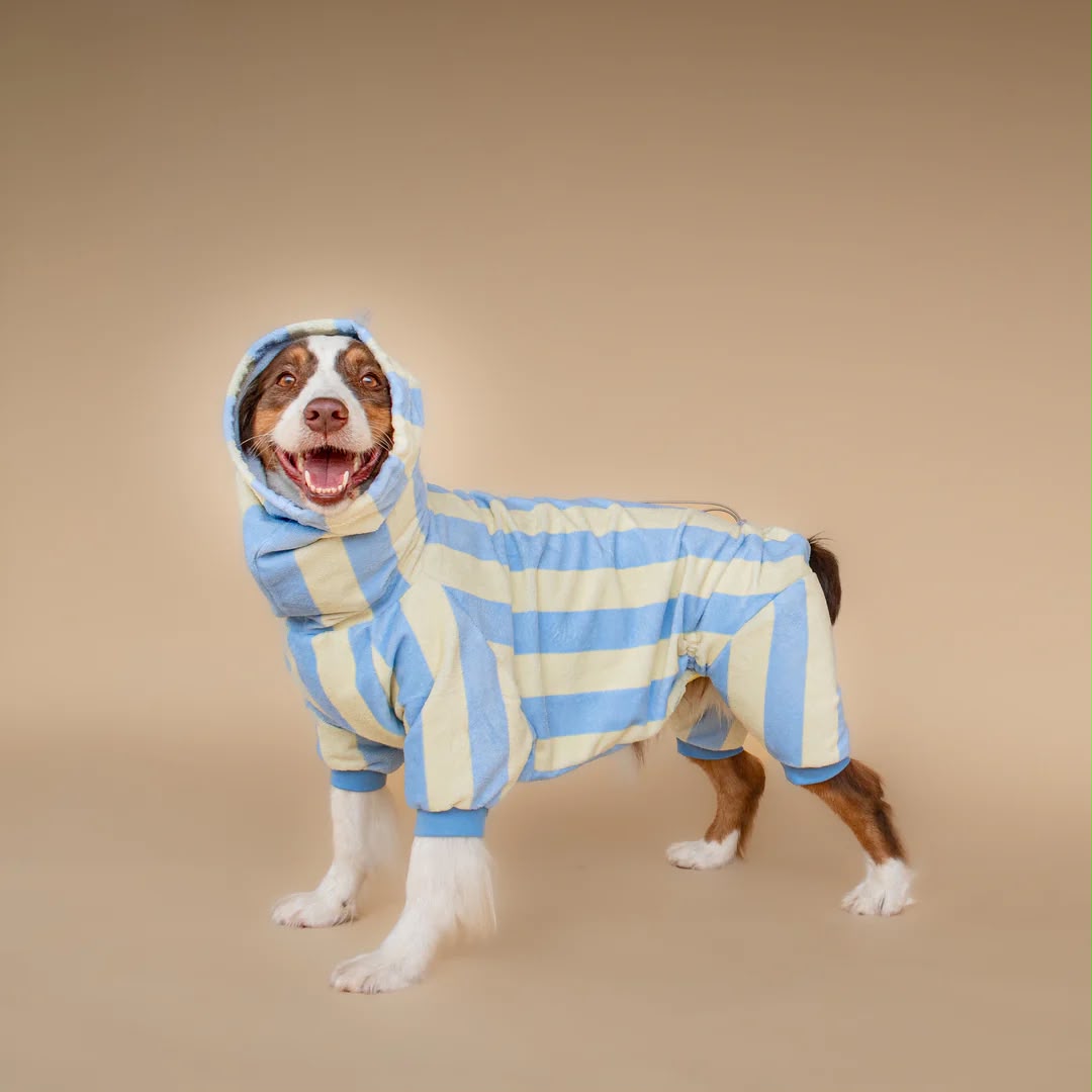 Soft Rituals | Drying Onesie | Köpekler İçin Tulum Bornoz