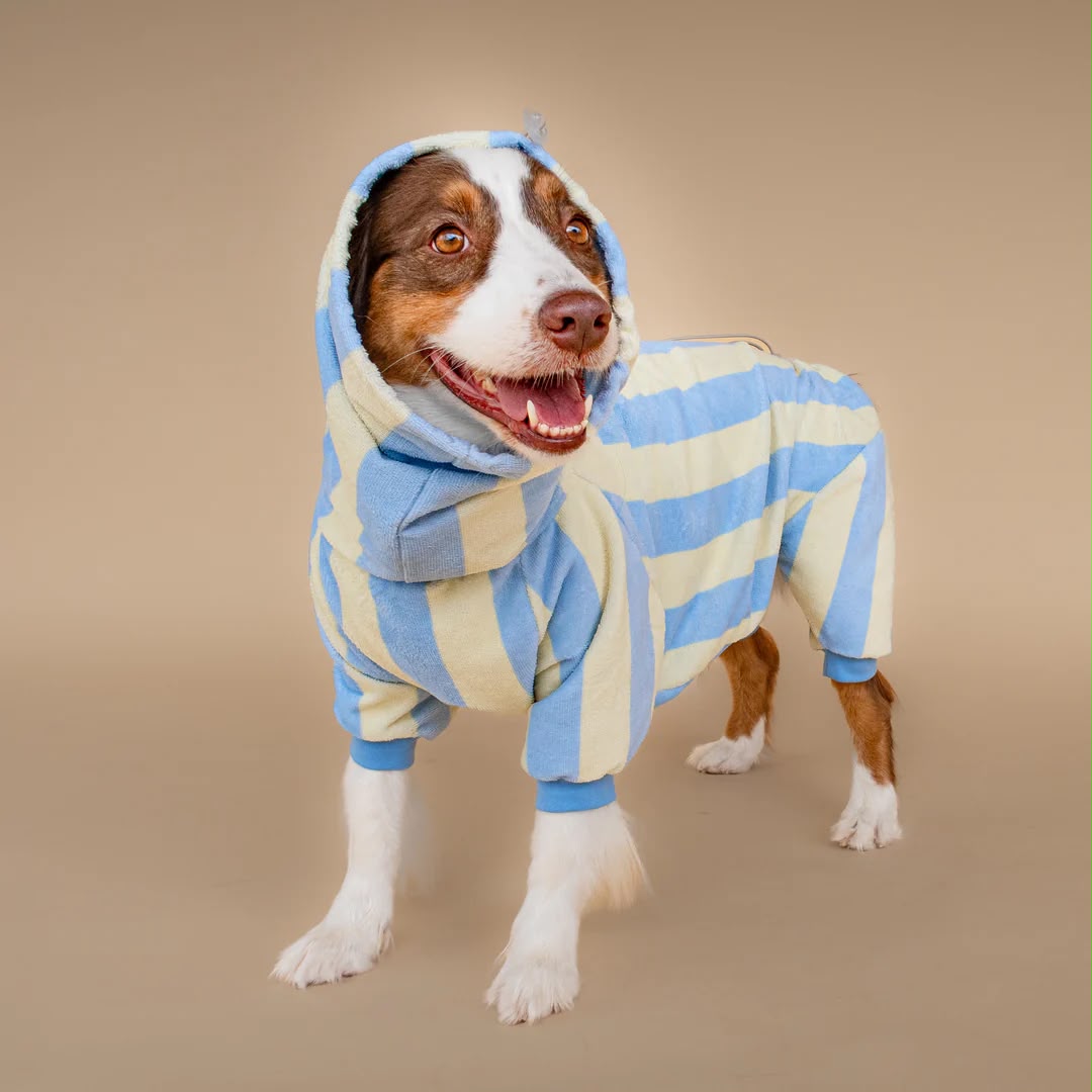 Soft Rituals | Drying Onesie | Köpekler İçin Tulum Bornoz