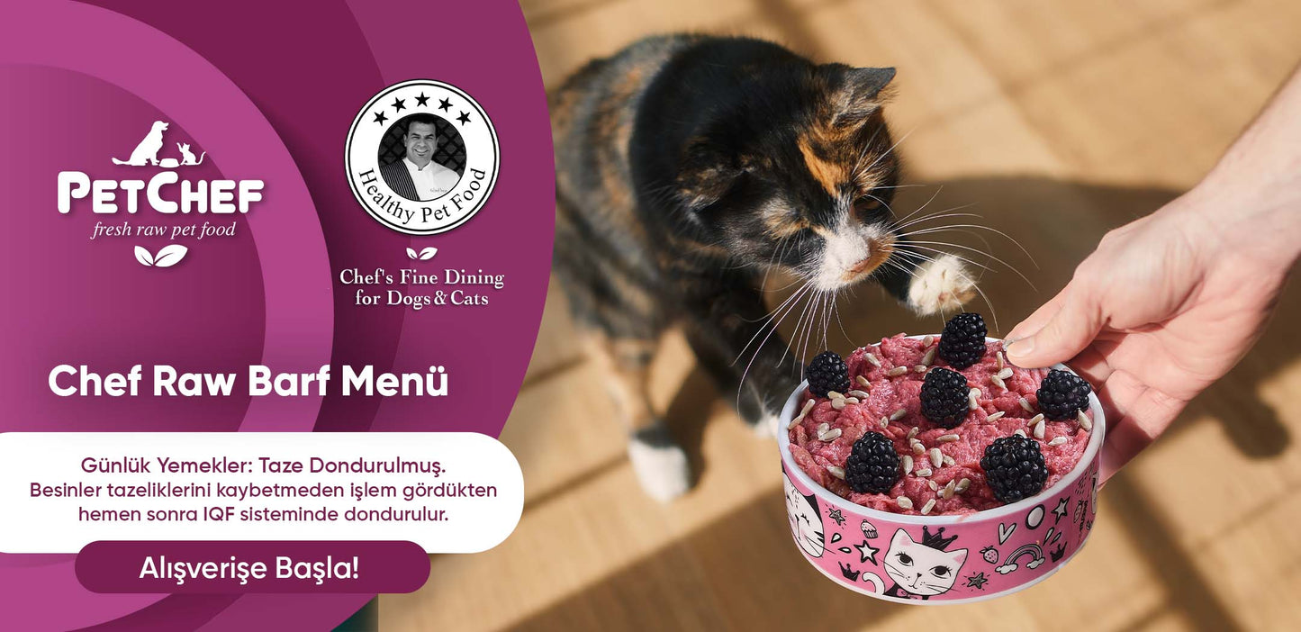 Kediler için Yaş Mama (3* 500 gr)