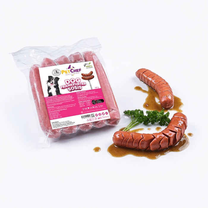 Dog Frankfurter Sosis Tarif 3'lü Paket 1.500 Gr