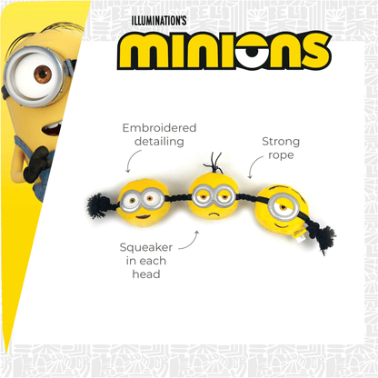 Minion® 3 Kafalı İpli Çekiştirme Oyuncağı