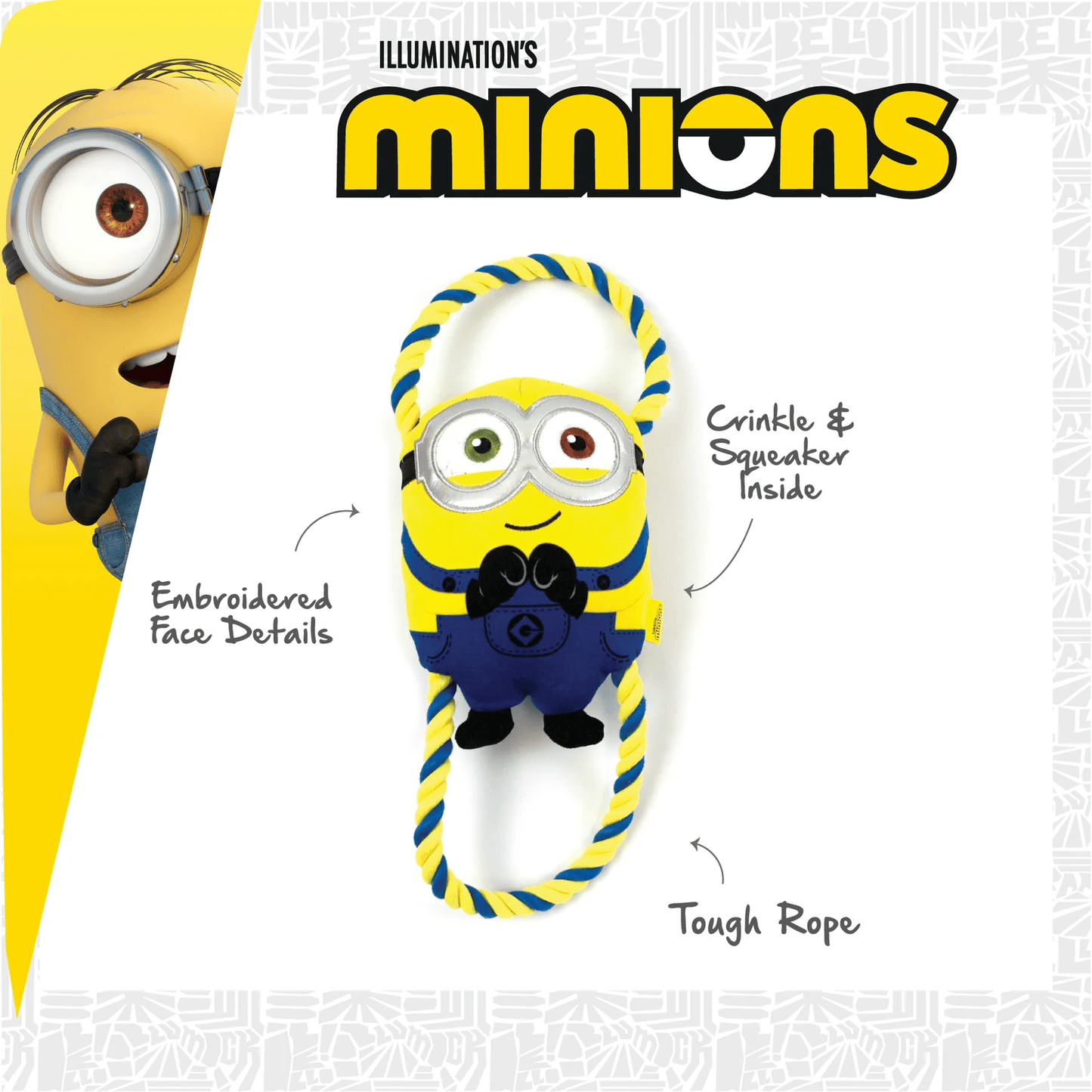 Minion® Double Tug Çekiştirme Oyuncakları (Bob,Stuart,Kevin)