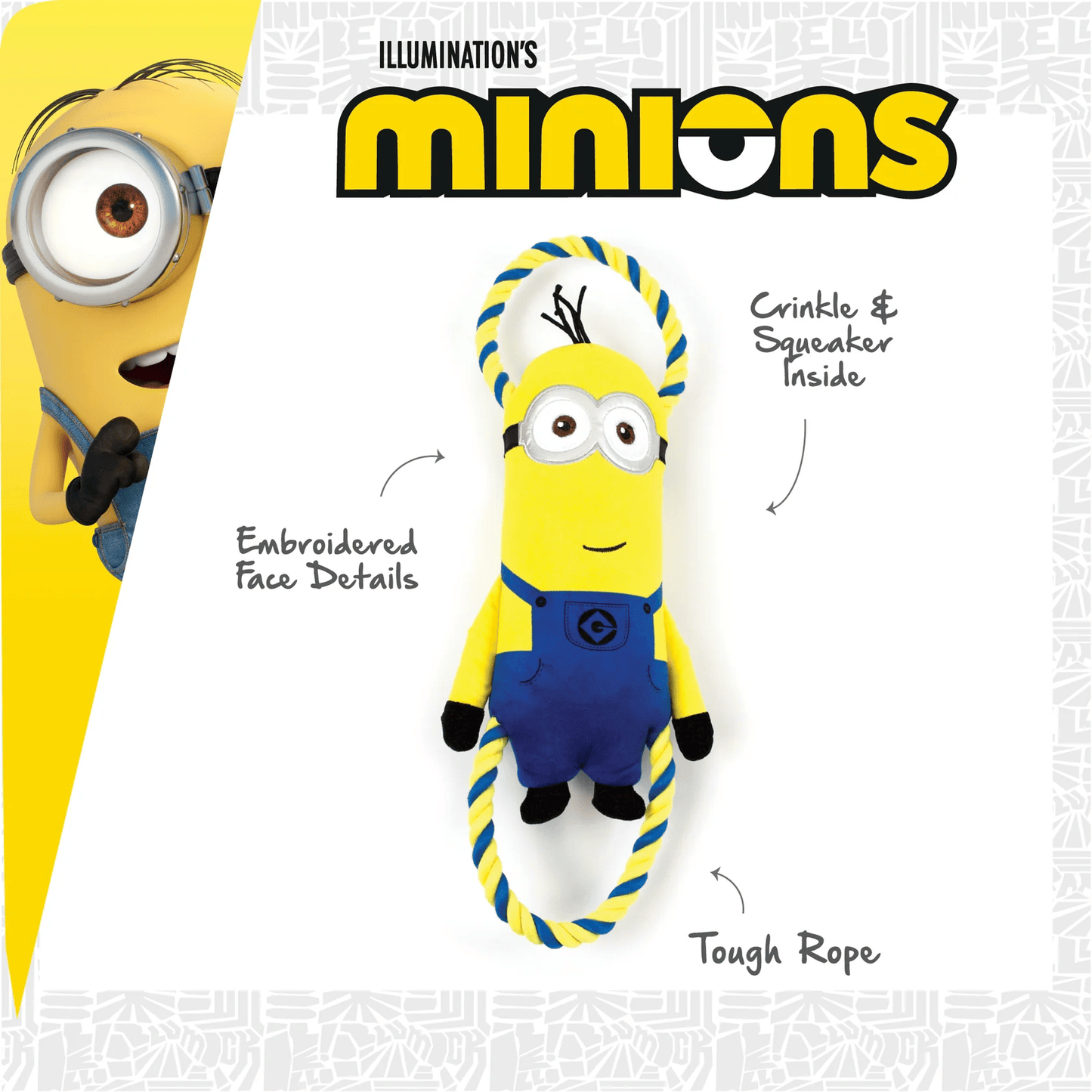 Minion® Double Tug Çekiştirme Oyuncakları (Bob,Stuart,Kevin)