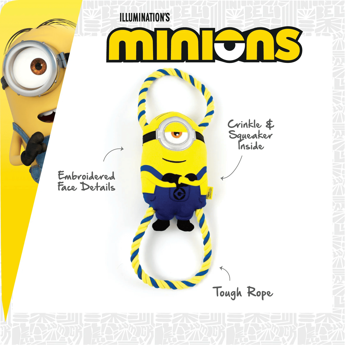 Minion® Double Tug Çekiştirme Oyuncakları (Bob,Stuart,Kevin)