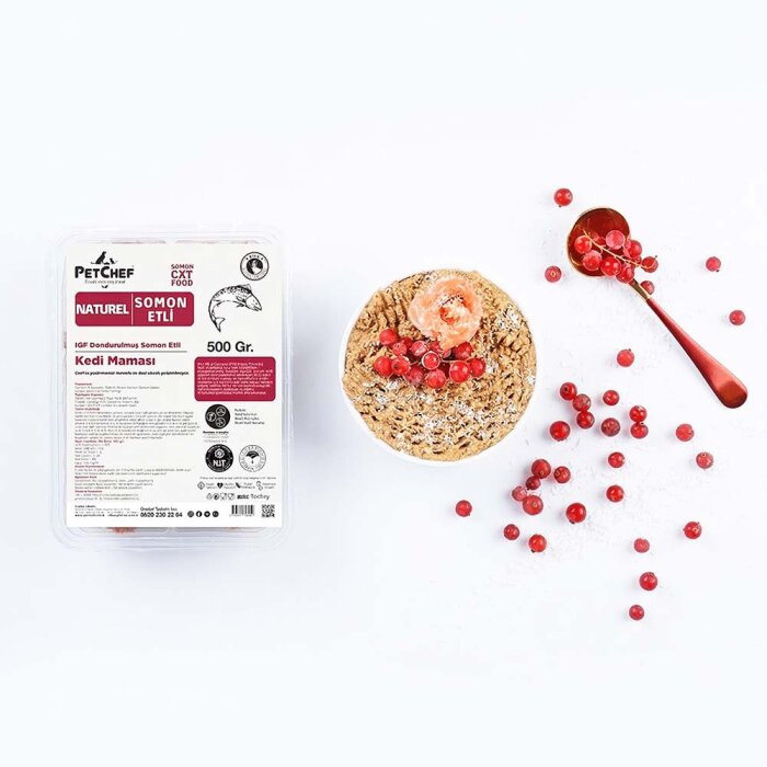 Kediler için Yaş Mama (3* 500 gr)
