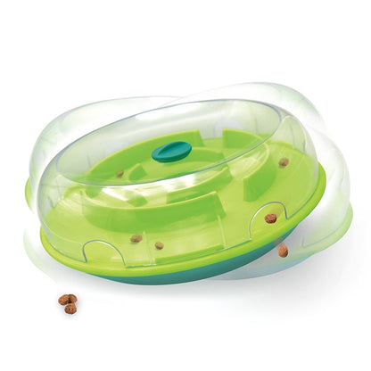 Outward Hound Wobble Bowl Interactive Treat Puzzle Köpek Oyuncağı - Tüm Irklar İçin