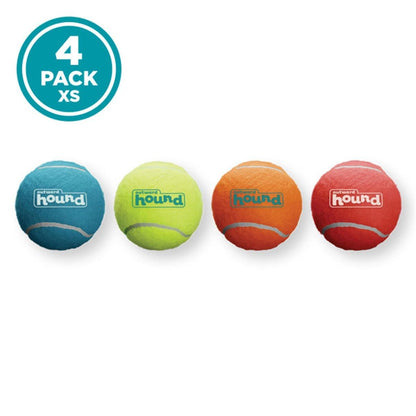 Outward Hound Squeaker Ballz Squeaky Tenis Topları (4'lü Paket)